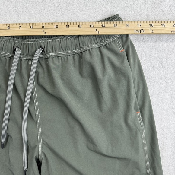 SAXX Swim Shorts Mens Large Green Drawstring Mesh Lined Pocket Boardshorts‎ - Picture 5 of 10